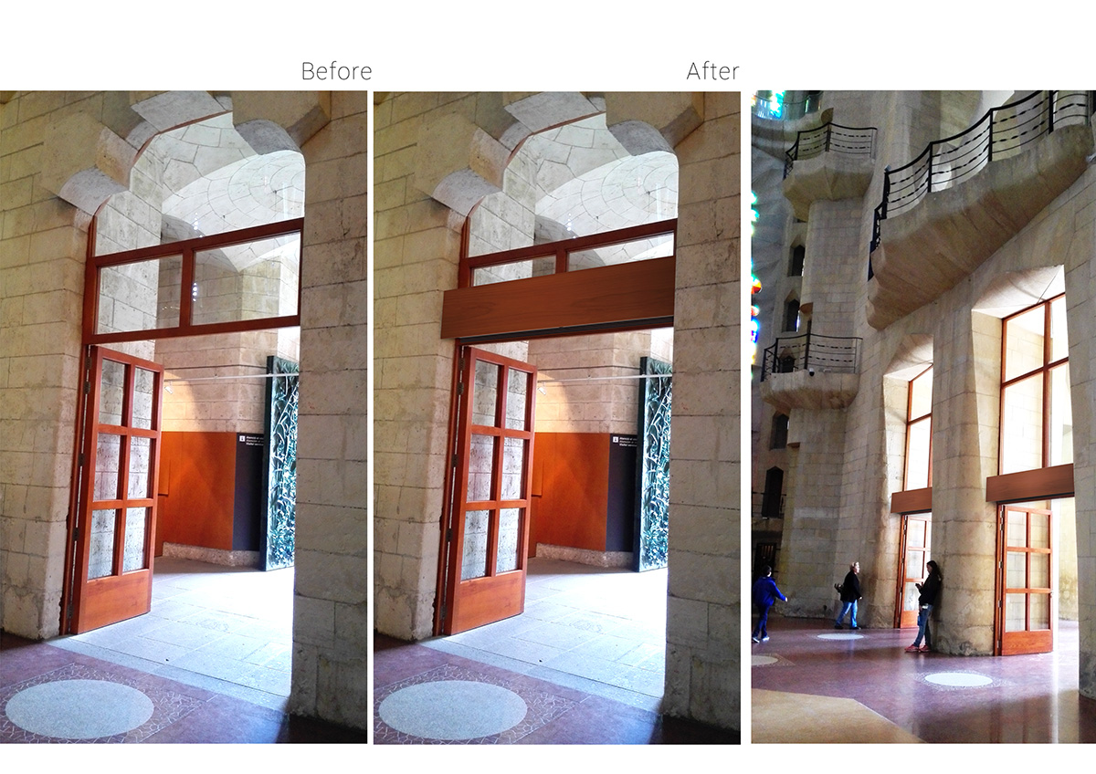 Customized Zen air curtain